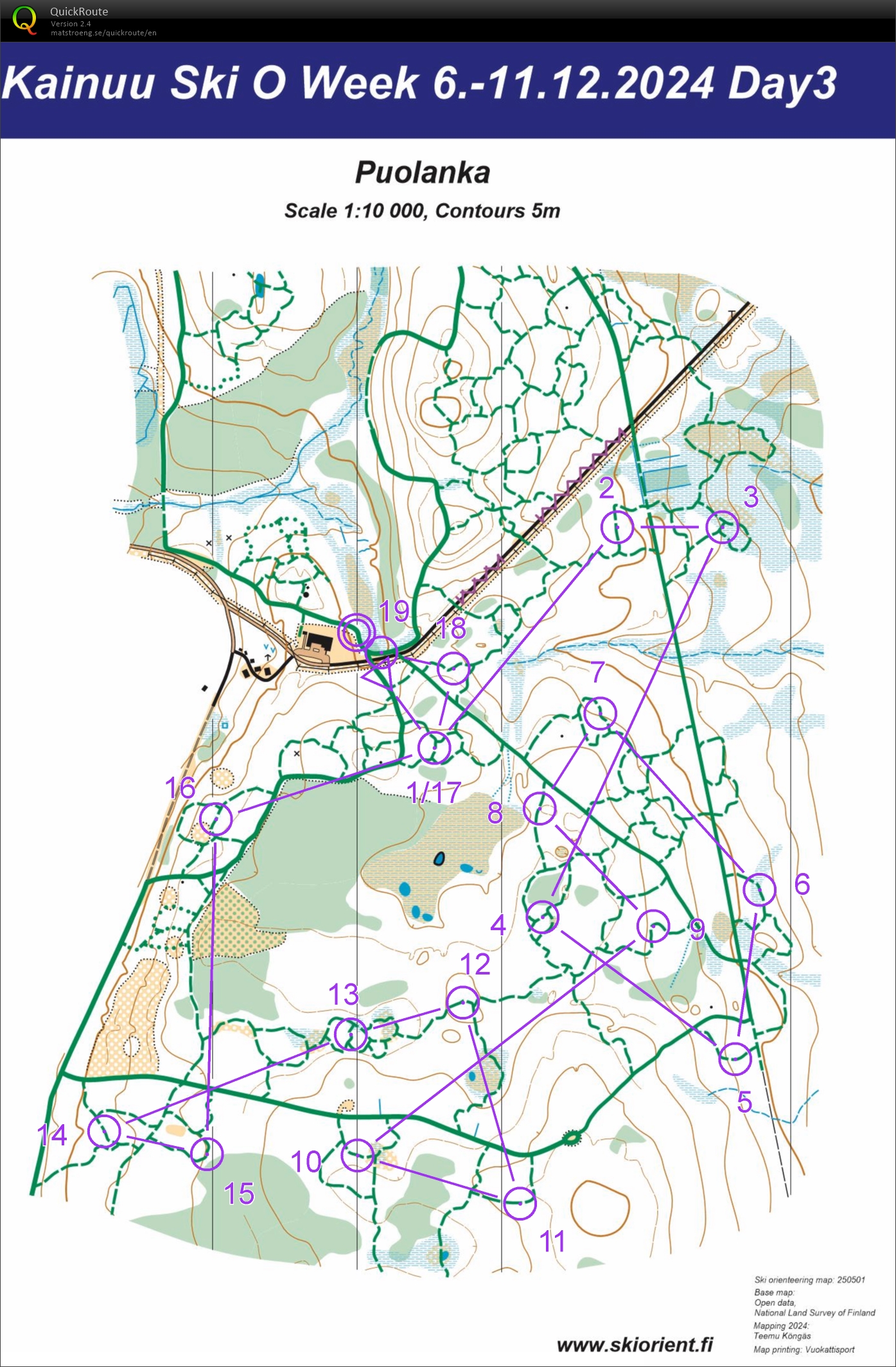 Kainuu Ski-o Week #3 - Middle (08.12.2024)